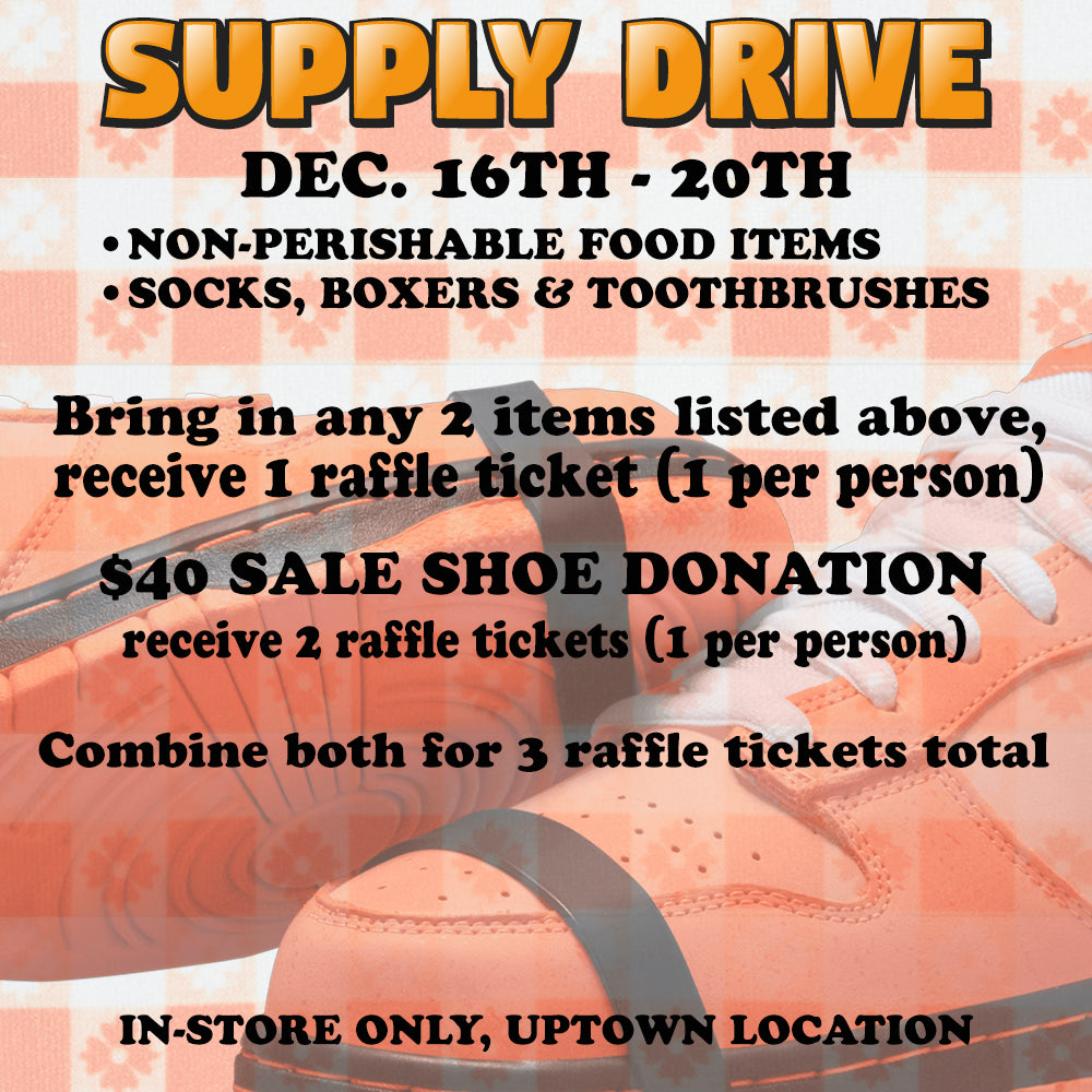 Orange Lobster Supply Drive