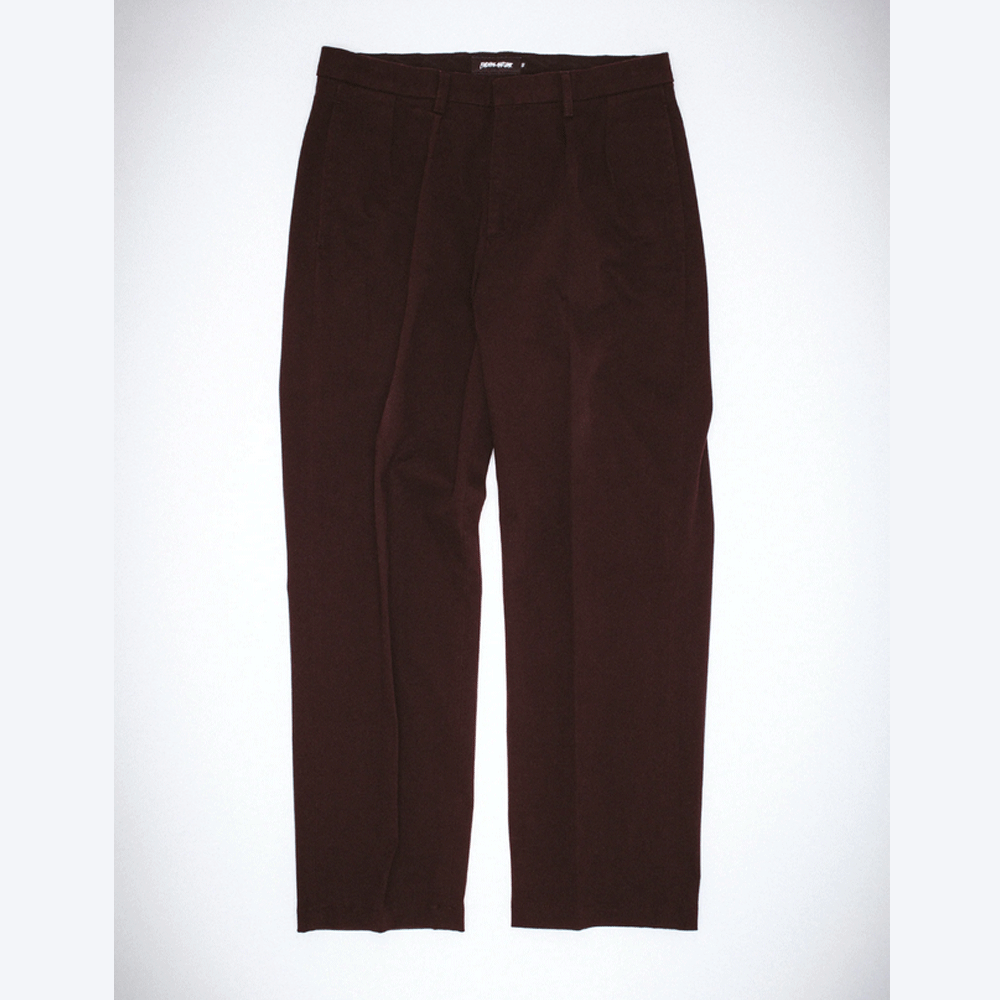 FUCKING AWESOME PLEATED CHINO - BROWN