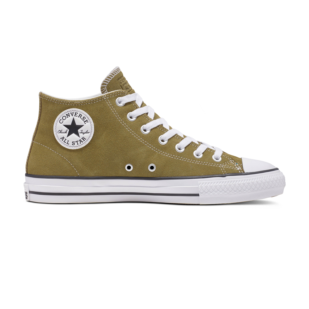 CONS CTAS PRO MID - LIGHT OLIVE (SUEDE)