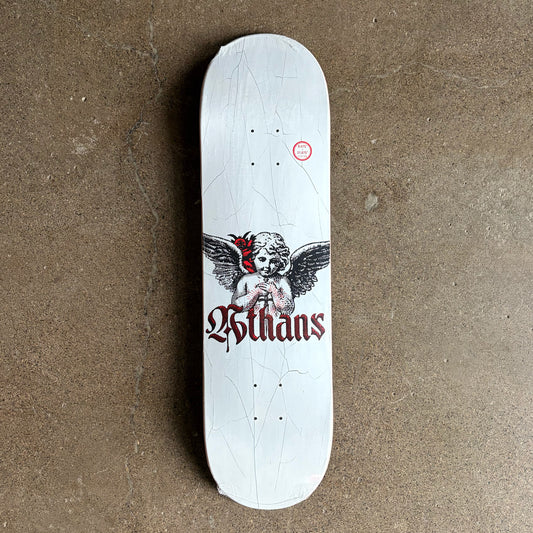 Full image of deck white background with cherub artwork.