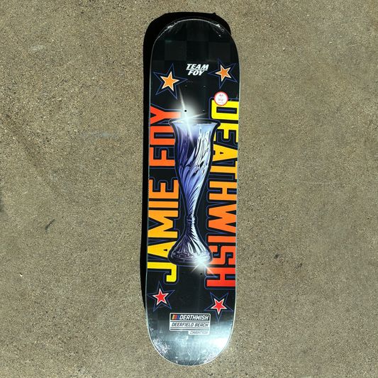 Full image of deck. Champion bold style artwork.