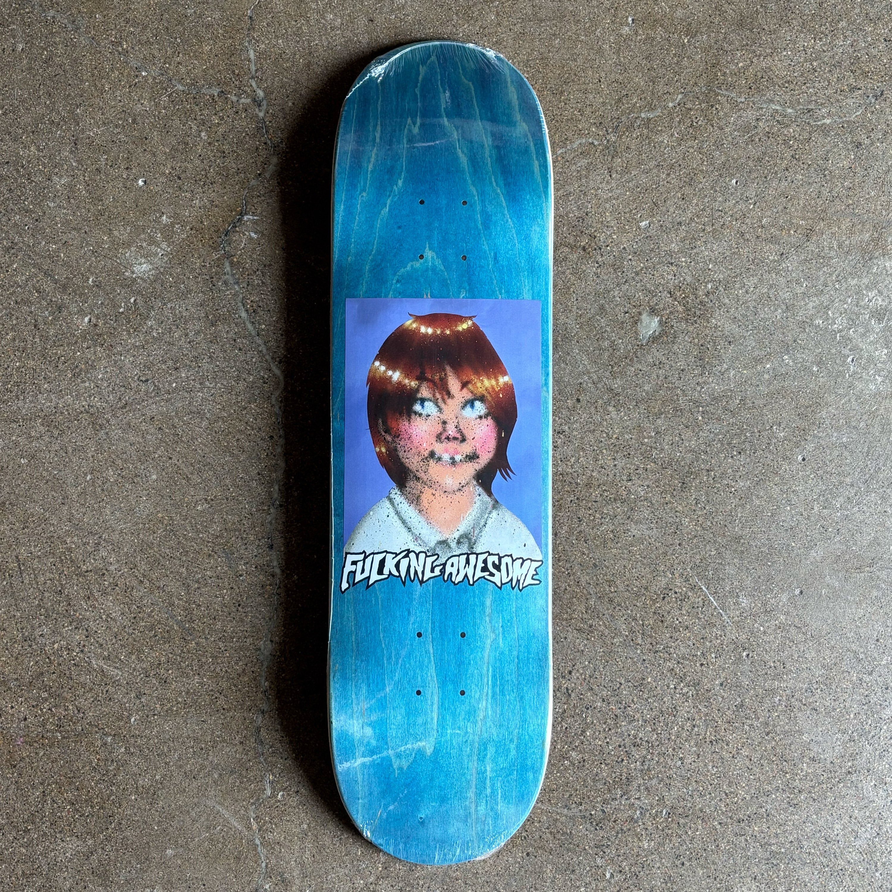 Full image of deck. Sickid art centered on deck.