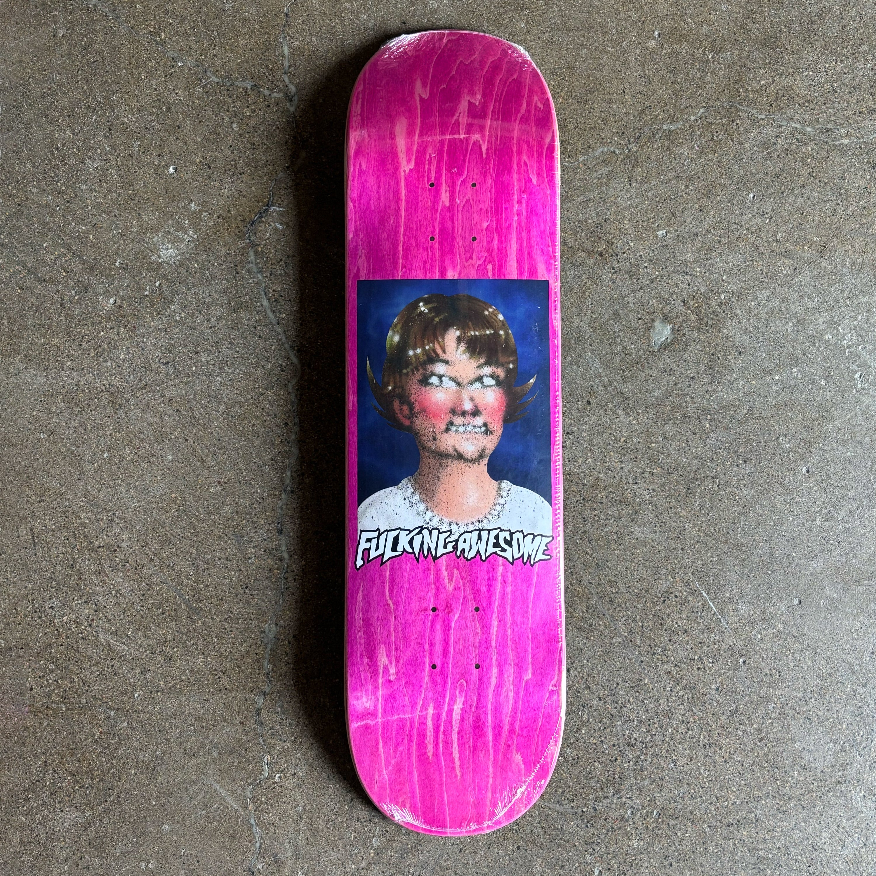 Full image of deck. Sickid art centered on deck.