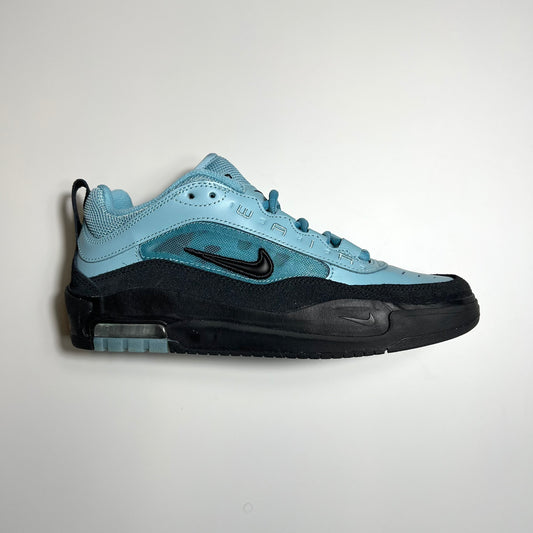NIKE SB ISHOD AIR MAX IN DENIM TURQ WITH BLACK SWOOSH AND SOLE