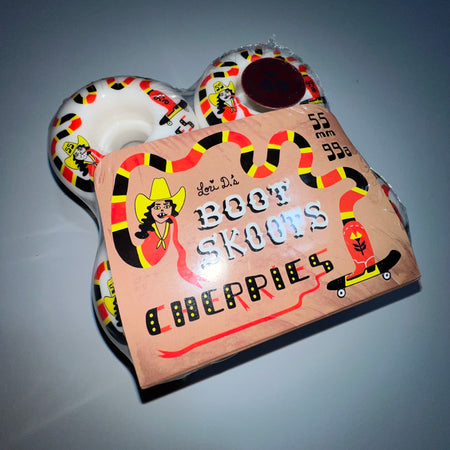 CHERRIES BOOT SKOOTS 55MM WHEELS