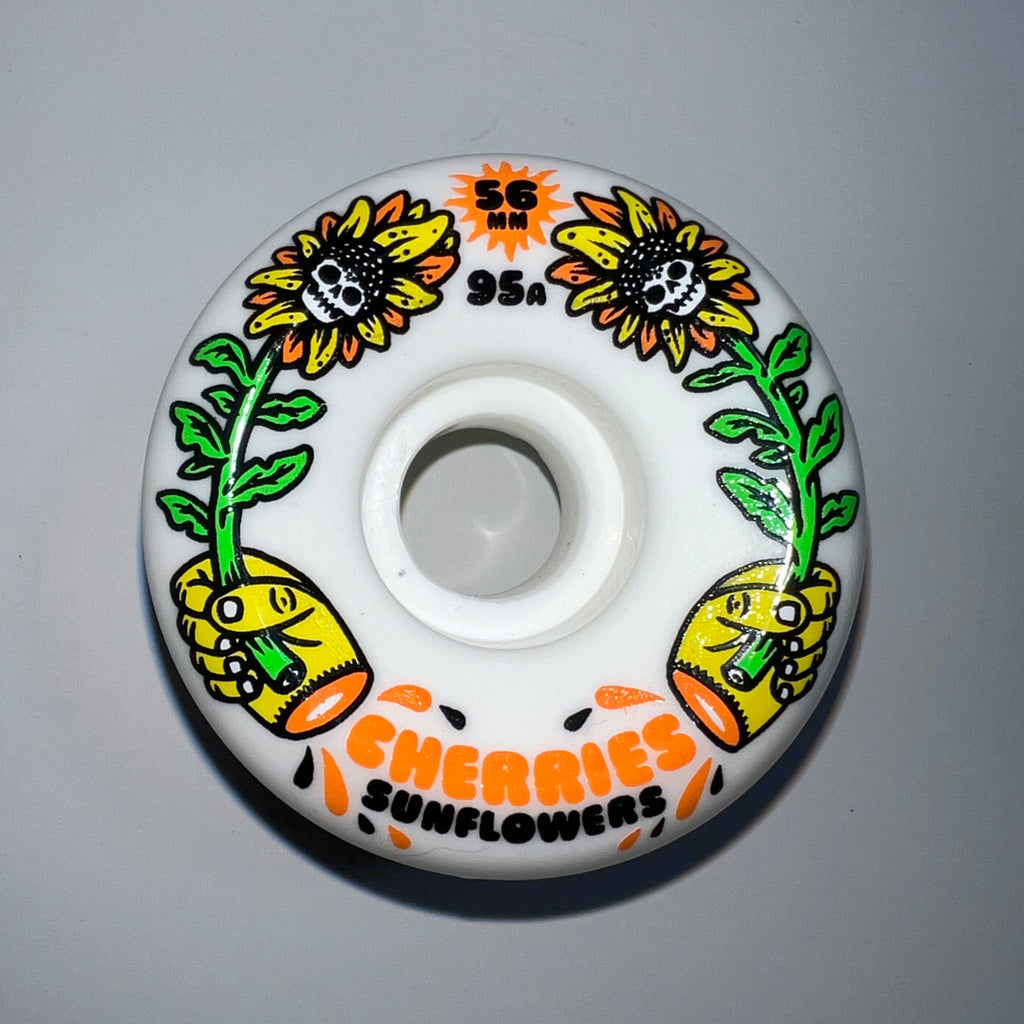 CHERRIES SUNFLOWERS 56MM WHEELS