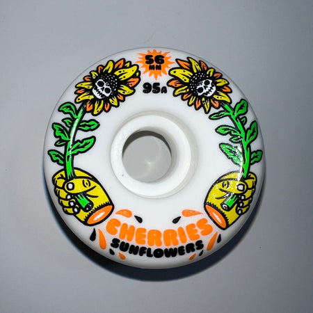 CHERRIES SUNFLOWERS 56MM WHEELS