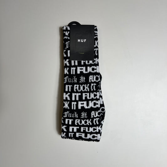 HUF FUCK IT FLYER SOCK - BLACK