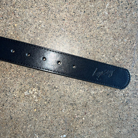 LOOSEY BLACK SILVER STUDDED BELT 