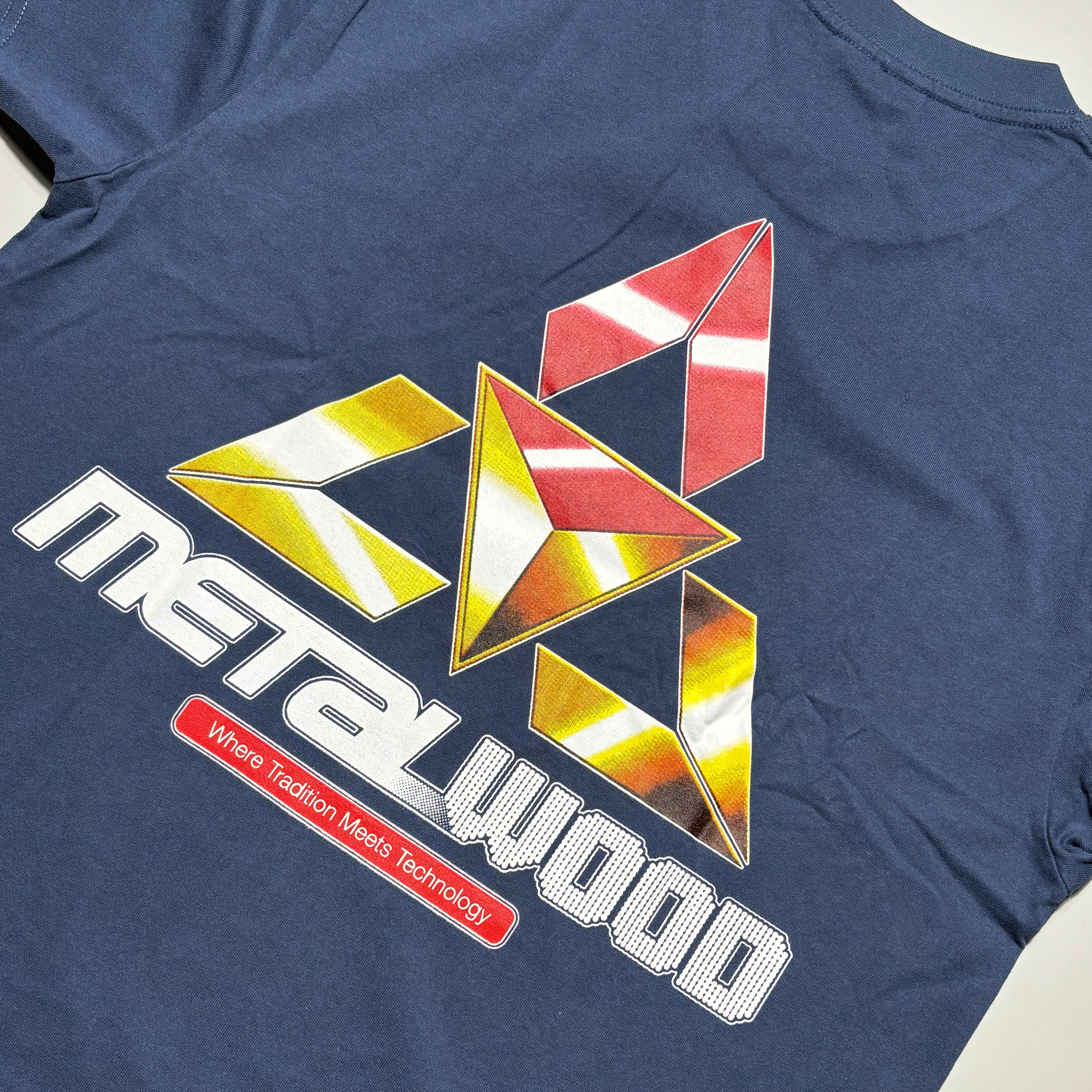 Back detail with printed art