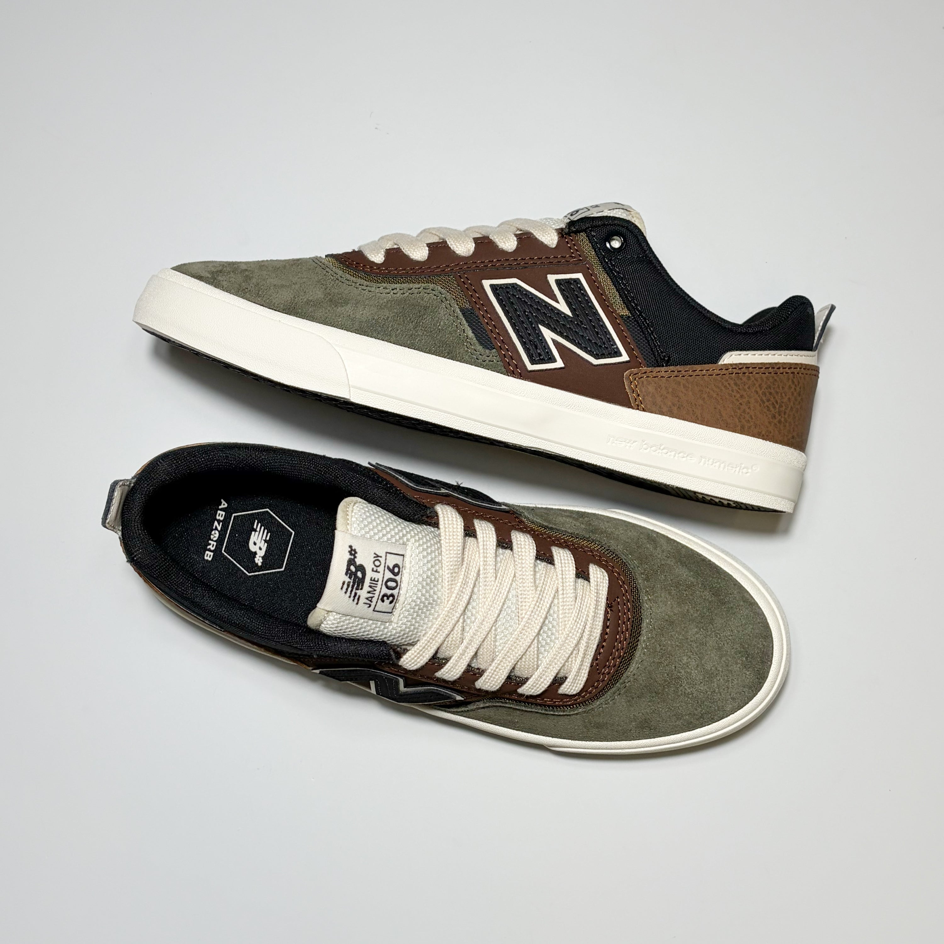 Pair of New Balance Numeric Jamie Foy 306 Shoes.