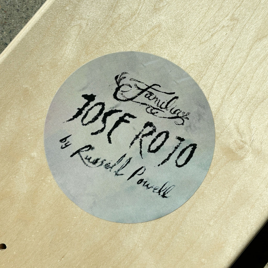 Top graphic seal with art by Russell Powell