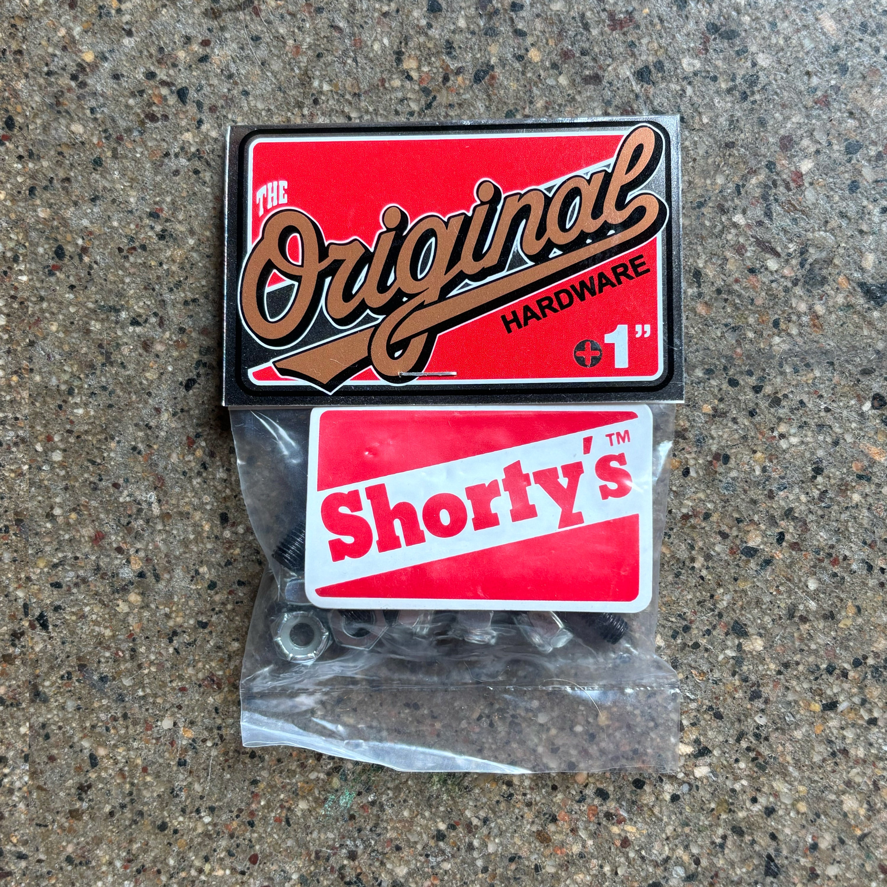 Packaged hardware with 'Shorty's' branding.