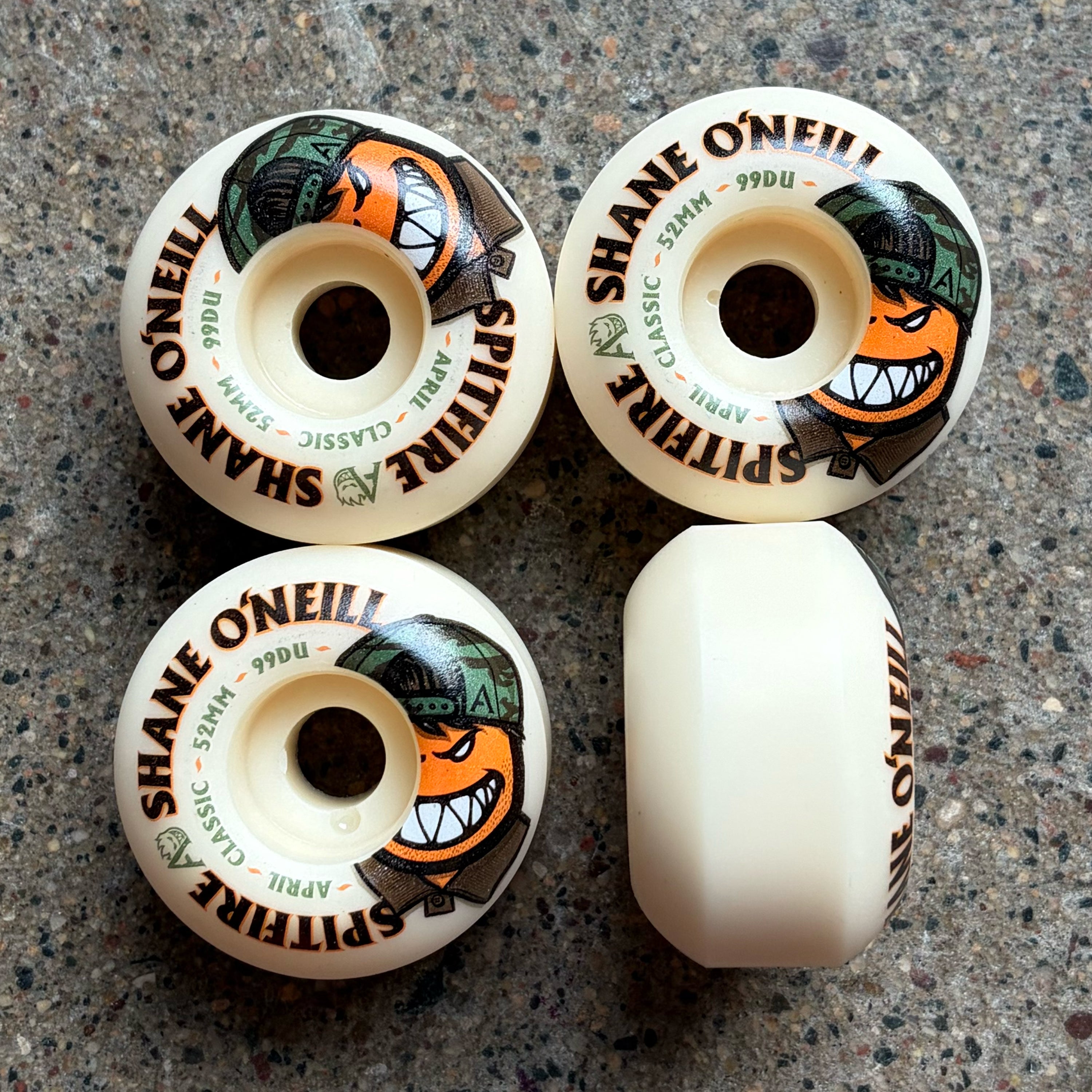 Set of 4 Spitfire x April Formula Four shane o'neill classic wheels