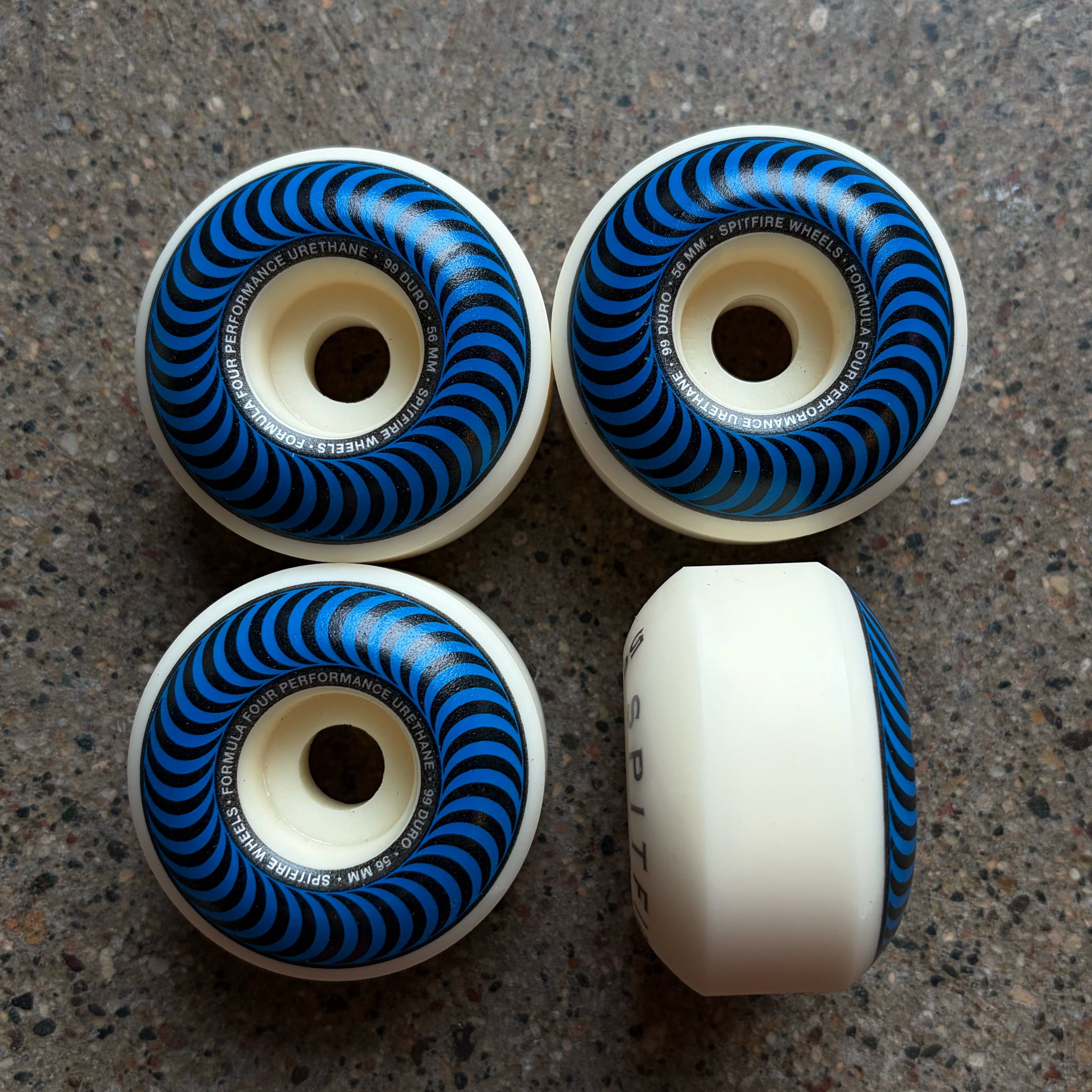 Set of 4 Spitfire Formula Four classic wheels
