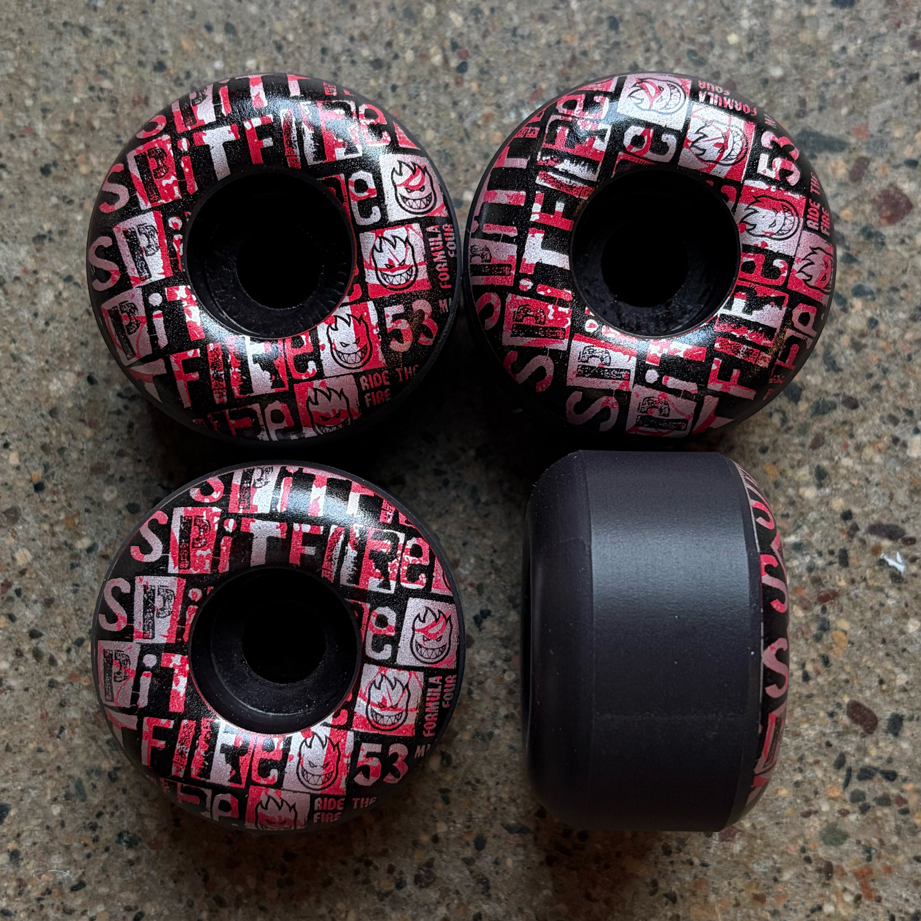 Set of 4 Spitfire Formula Four Radial wheels.