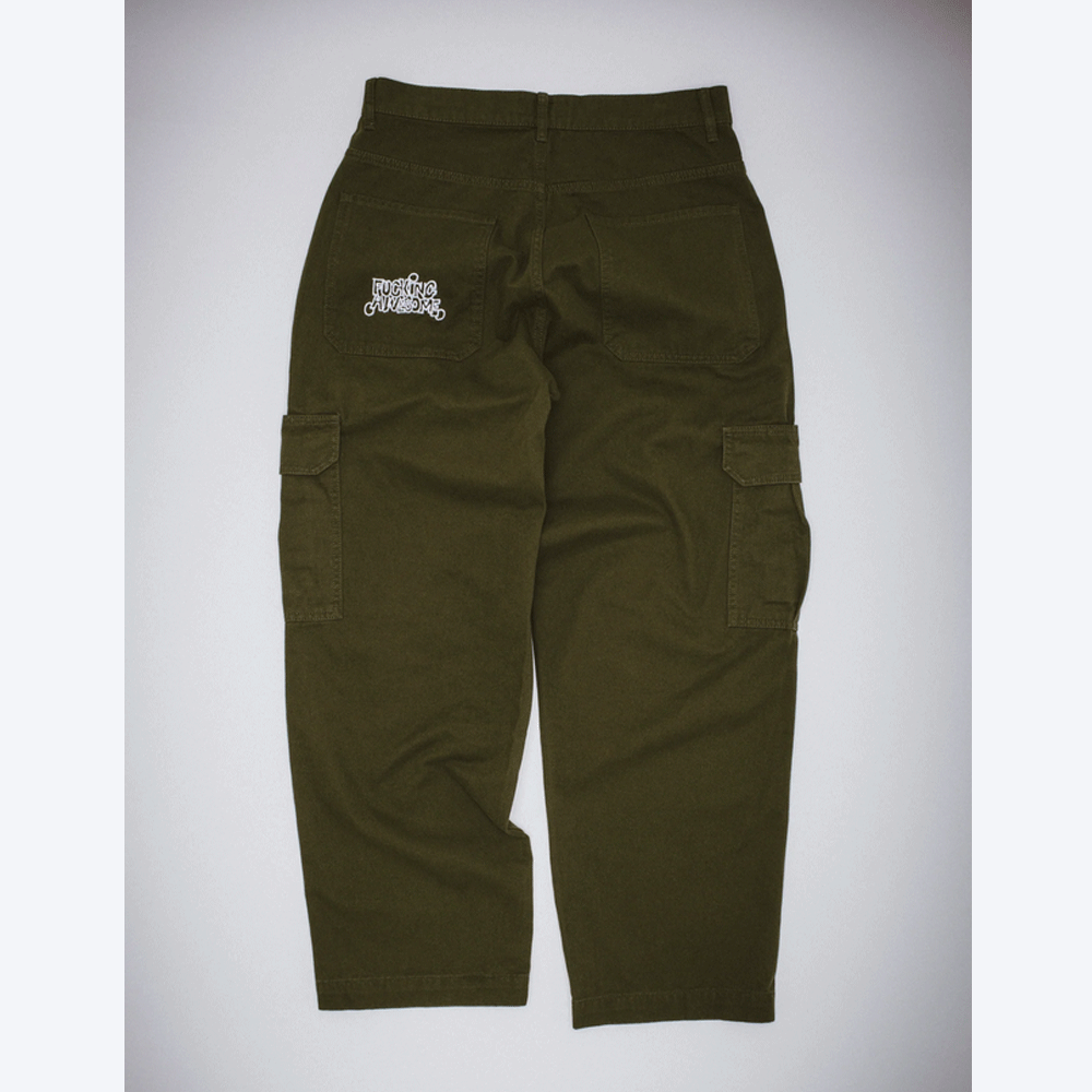 FUCKING AWESOME PBS CARGO PANT - OLIVE